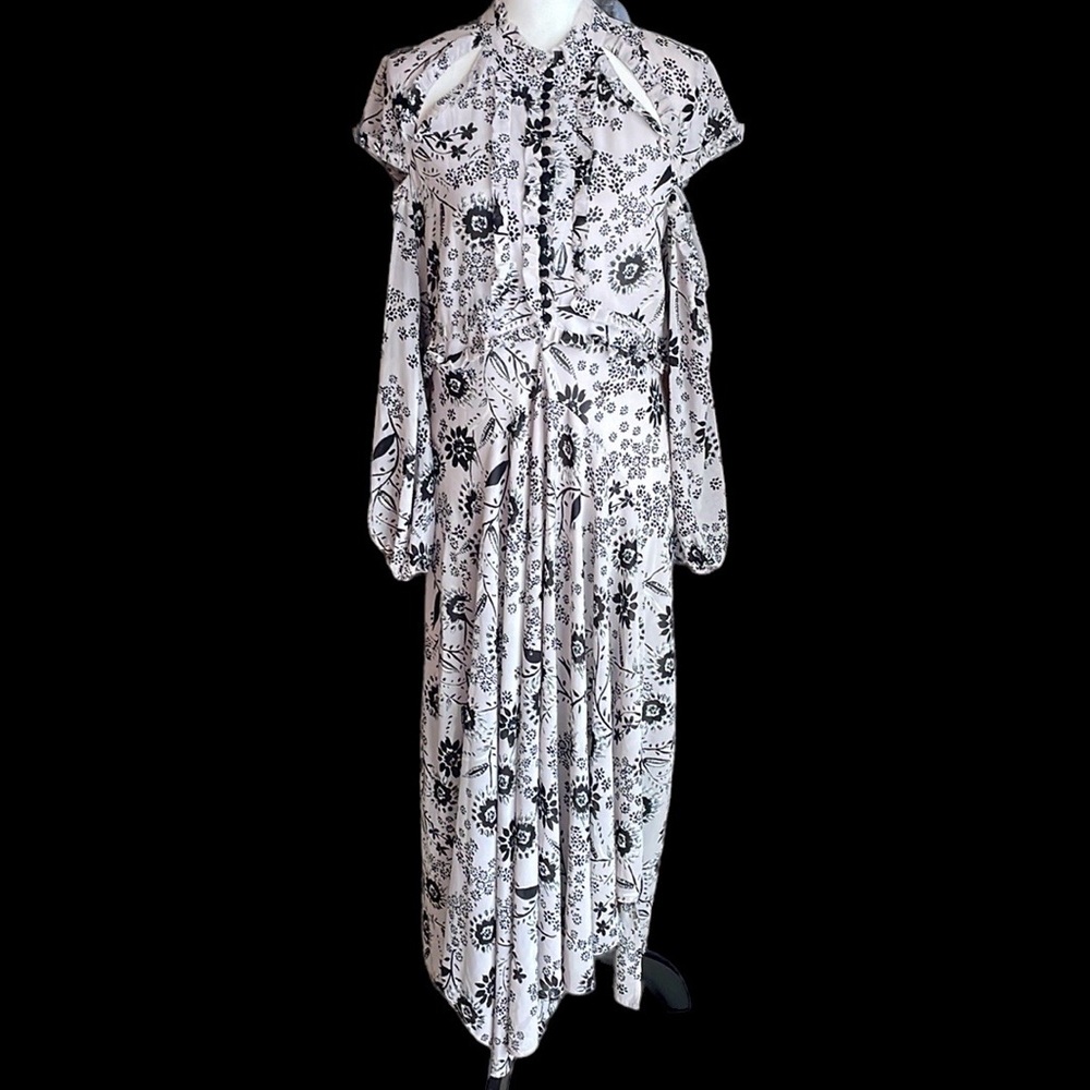 Bardot Ruffle Dress 10